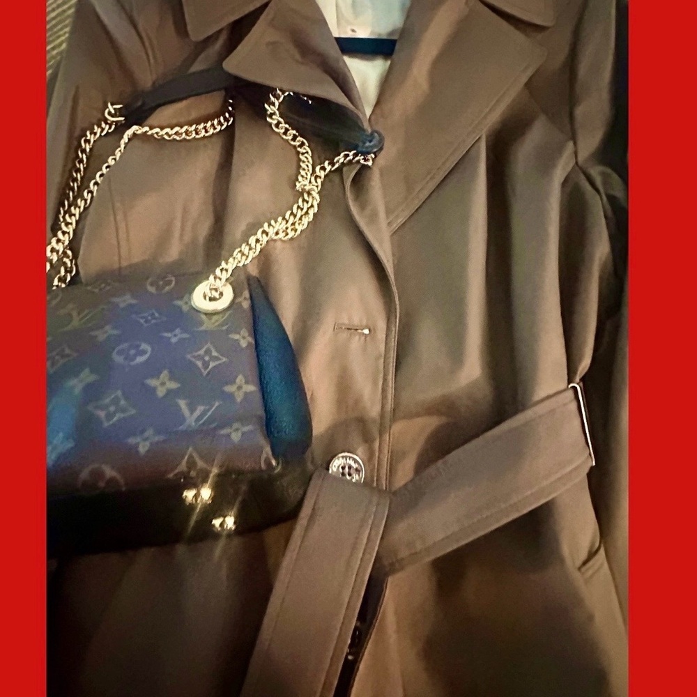 Calvin Klein Trench Coat NWOT size Large